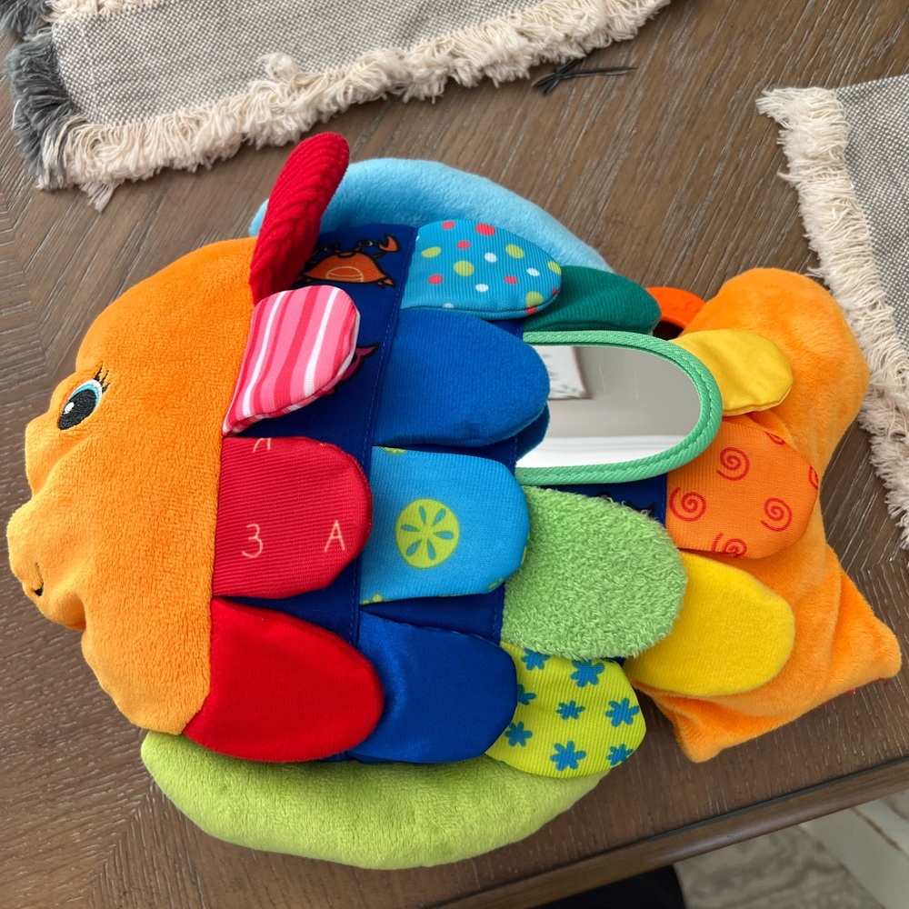 Melissa and Doug Rainbow stuffed Fish